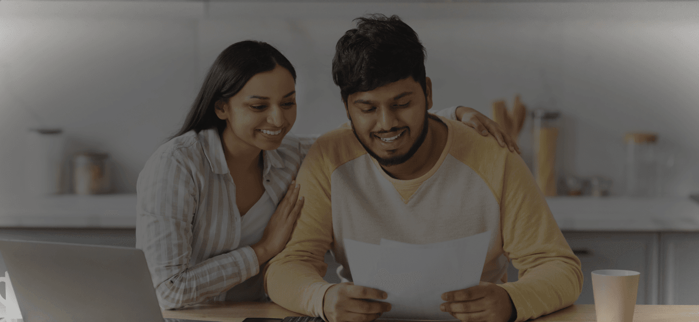Tax professionals reviewing documents