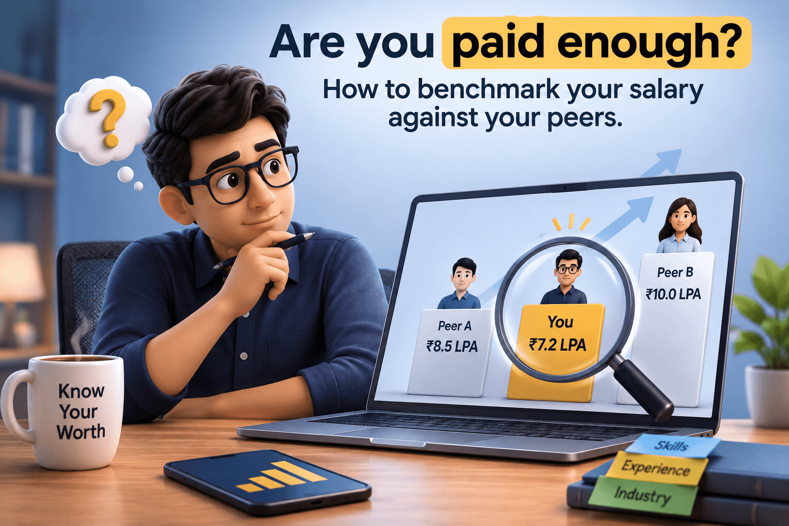 Are you paid enough? How to benchmark your salary against your peers.