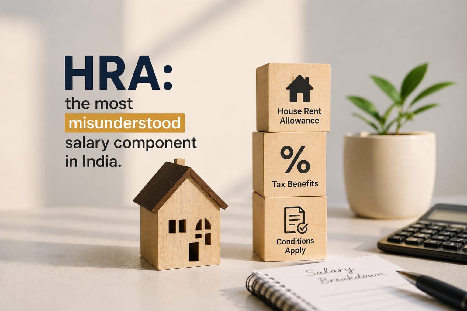 HRA: the most misunderstood salary component in India.