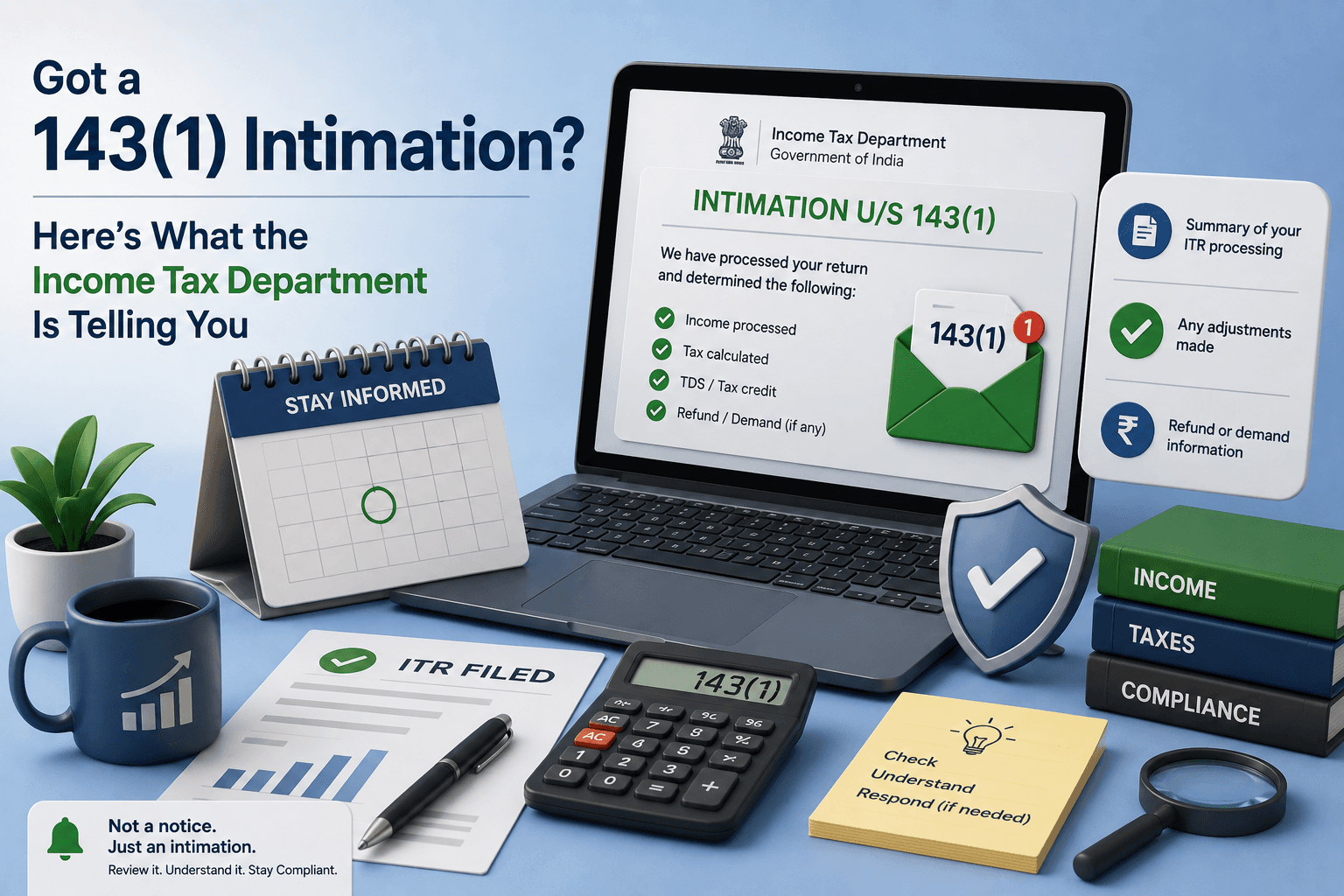 Got a 143(1) Intimation? Here's What the Income Tax Department Is Telling You